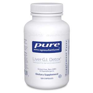 Pure Encapsulations: Pure Enc. Liver G.I. Detox 120