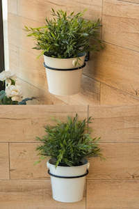Plant Hanger: Wall-Mounted Metal Plant Pot Holder - 3 Pcs