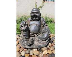 Sculpture & Statues: SITTING BUDDHA STATUE 49CMH