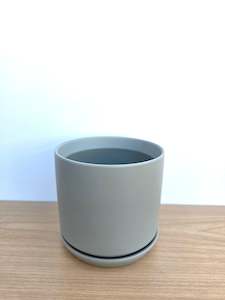 Adelle Straight Planter Pot 13.5CM - Light Grey