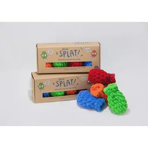 Sustainable Living: Ecosplat Reusable Water Balloons - 4 pack