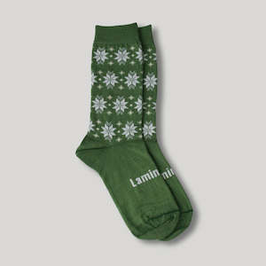 Gifts: Lamington Merino Womens Christmas Socks - Blizzard