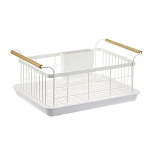 Kitchen: Yamakazi Tosca Dish Drainer - White
