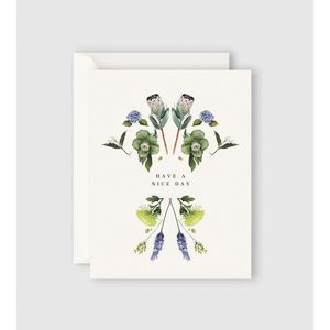 Cards: Father Rabbit Stationery - Have A Nice Day Card