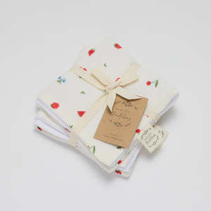 Wash Cloths Towels Bibs: Over The Dandelions Wash Cloth Set Of 2 - Sweet Pickings