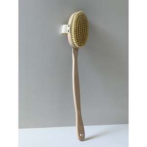 Bath Brush With Natural Bristles