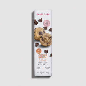 Health Lab Custard Filled Balls - Cookie Dough 3pack