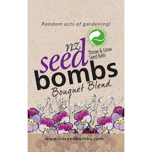 Indoor Plants: NZ Seed Bombs - Bouquet Blend