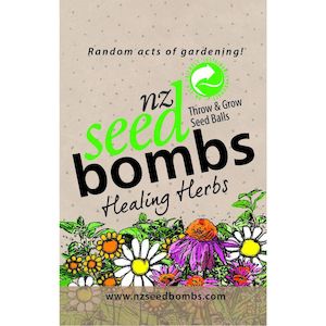 Indoor Plants: NZ Seed Bombs - Healing herbs