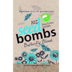 Indoor Plants: NZ Seed Bombs - Butterfly Blend