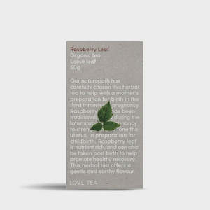 Tea: Love Tea - Raspberry Leaf Loose Leaf
