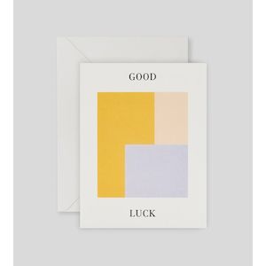 Lettuce - Good Luck Cubic Card