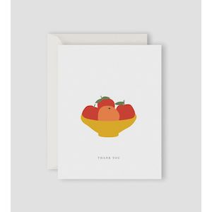 Father Rabbit Stationery - Thank You Oranges