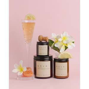 Candles Home Fragrance: Nola Candles - Pink Champagne & Guava