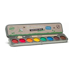Play: Honeysticks Natural Watercolour Paints - 8 Colours