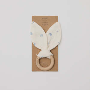 Montii: Over The Dandelions Organic Bunny Ears Teether - Enchanted Garden