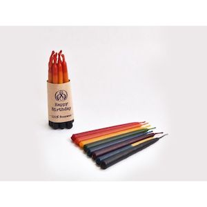 100% Beeswax Birthday Candles