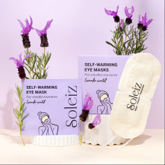Soleiz Self Warming Eye Masks Lavender (Box Of 5)