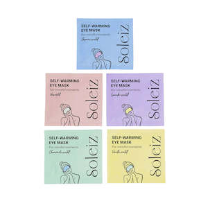 Soleiz Self Warming Eye Masks Mixed Scent (Box Of 5)