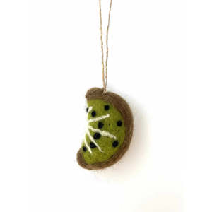 Hanging Kiwifruit Xmas Decoration