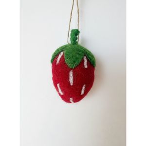 Christmas: Hanging Strawberry Xmas Decoration