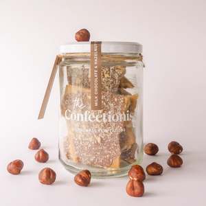 The Confectionist: The Confectionist - Milk Chocolate & Hazelnut Toffee 200g Jar