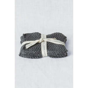 Bianca Lorenne 100% Cotton Makeup Removers Set of 5 - Charcoal