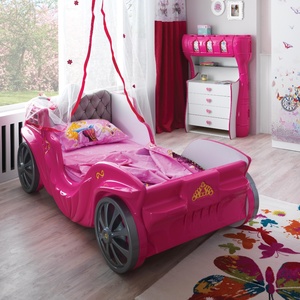 Products: Princess Car Bed - Windmill Kids Furniture