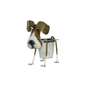 Products: Metal Hush Puppy Pot Figurine - Windmill Kids Furniture