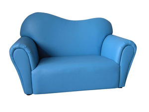 2 Seater Couch Blue - Windmill Kids Furniture