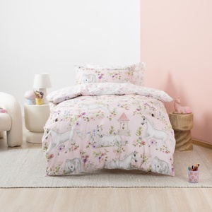 Unicorn Blossom Duvet Cover Single - Windmill Kids Furniture