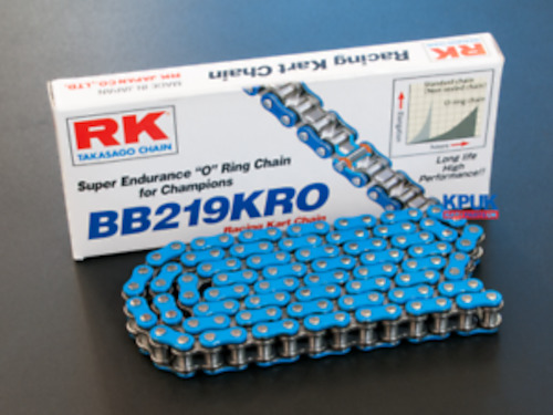 Chains & Sprockets: RK Chain Blue O-ring