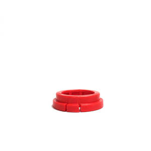Axles Hubs: Kartech - Wheel Hub Locator - 40mm - Plastic - Red