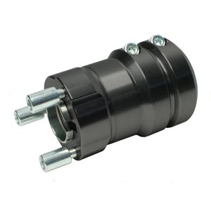 Axles Hubs: Kartech - Wheel Hub - Rear - 50 x 110mm - Black