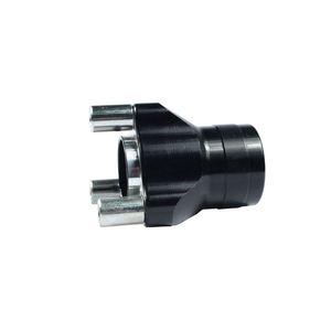Axles Hubs: Kartech - Wheel Hub - Front - 17 x 65mm - Black