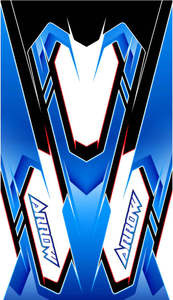 Arrow - Senior Floor Tray Sticker X5