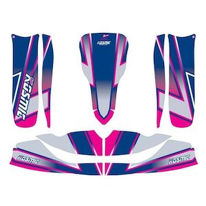 Plastics Seats: Kosmic - Sticker Kit - M6 | M7