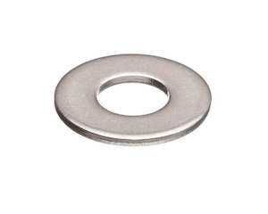 Nuts Bolts: Flat Washer Zinc