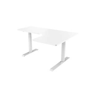 Loctek ET223DL L-Shape Ergonomic Standing Office Desk, Electric Height Adjustabl&hellip;