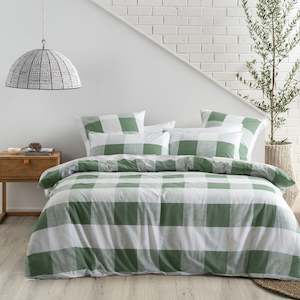 Nu Edition Alec Duvet Cover Set, Moss