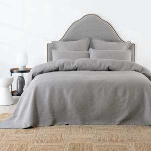 Savona Lilou Bedspread Set, Grey
