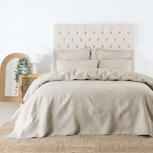 Savona Manon Coverlet Set, Oatmeal