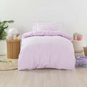 SQUIGGLES Jagger Duvet Duvet Cover Set, Lilac, NZ Single
