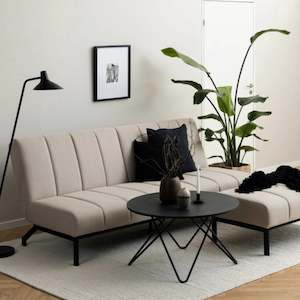Hjem Design Caix Sofa Bed, Sand