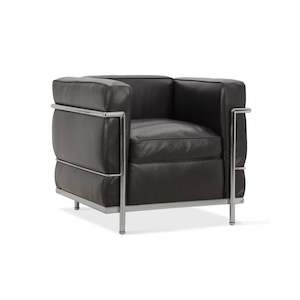 Armchairs: MODE Le Corbusier LC2 Sofa Replica, 1-Seater