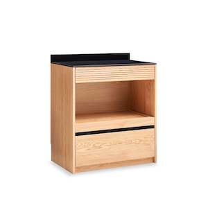Solidwood Hemura Sideboard with 2 Drawers