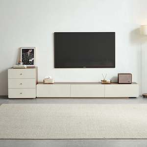 Linspire Pristine Entertainment Unit, W180cm