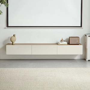 Tv Entertainment Units: Linspire Pristine Floating Entertainment Unit, W200cm