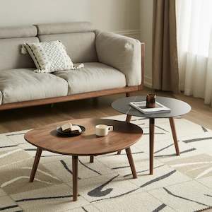 Coffee Tables: Solidwood Zephyr Coffee Table Pair, Set of 2