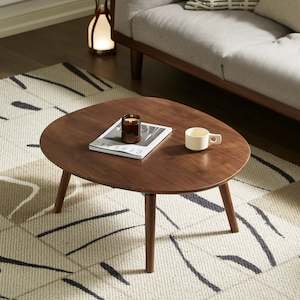 Coffee Tables: Solidwood Zephyr Walnut Coffee Table